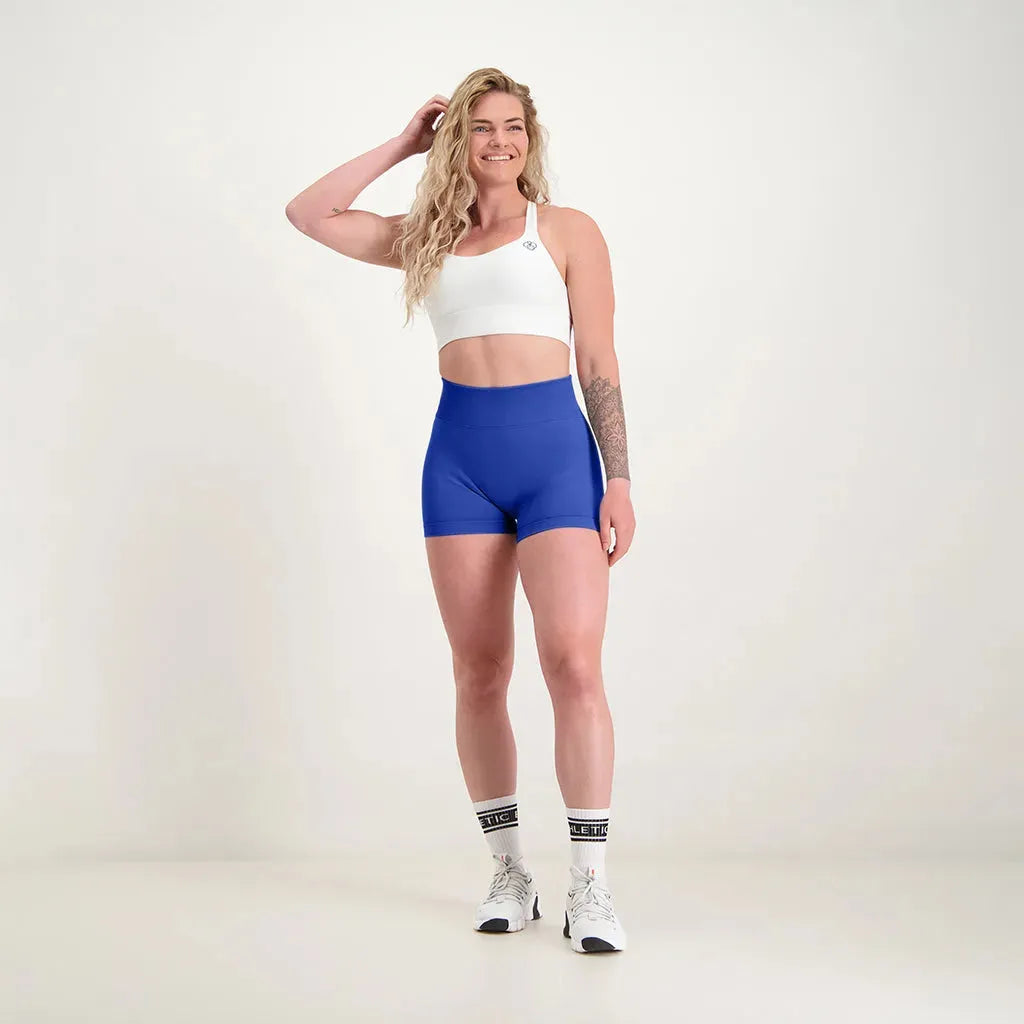 Fusion - Scrunch Seamless Short Cobalt Blue