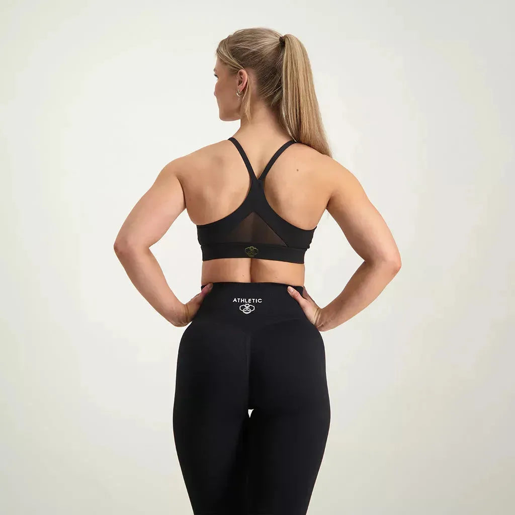 Pro Sports Bra -  Black