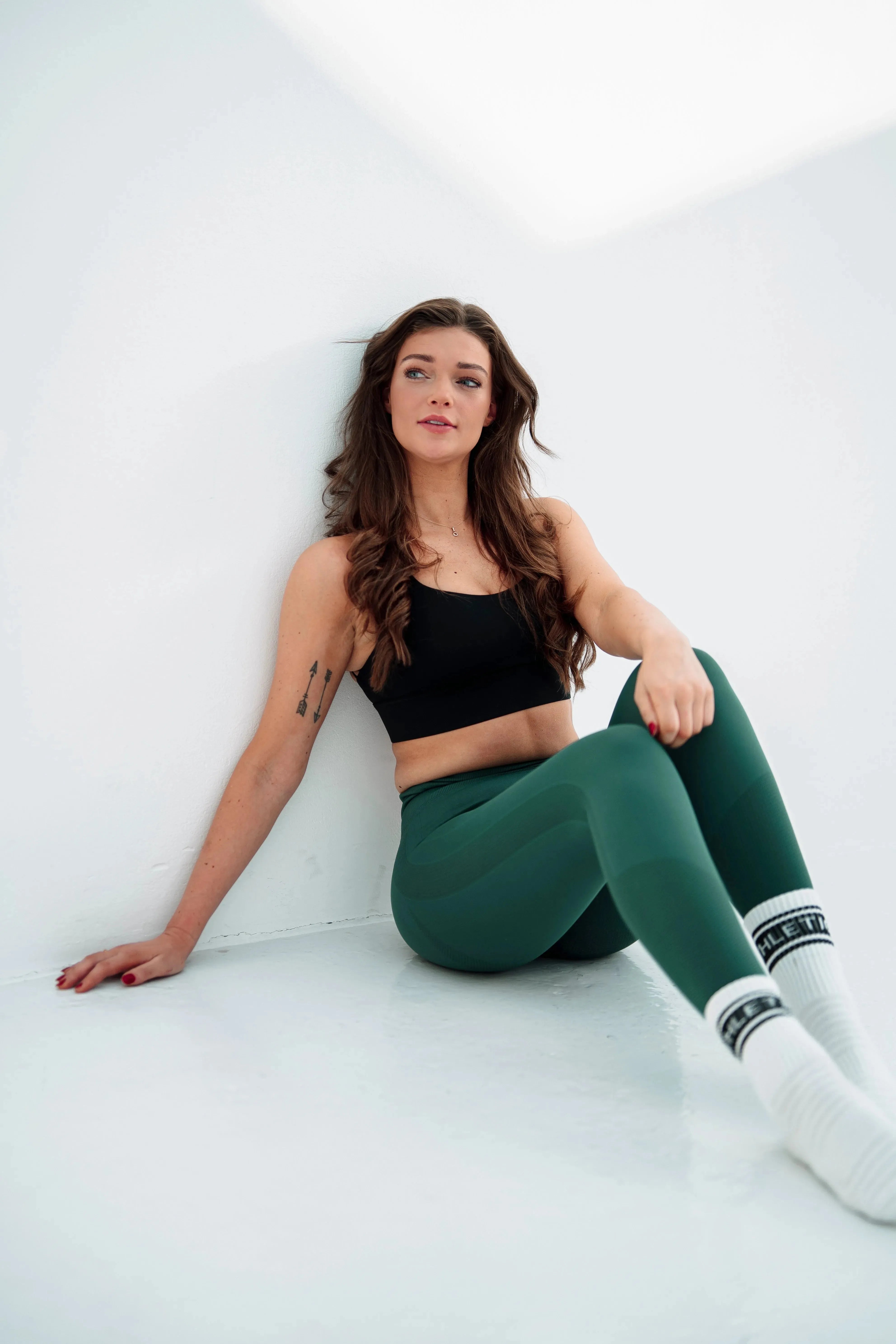 Fusion V2 - Scrunch Seamless Legging Basil Green