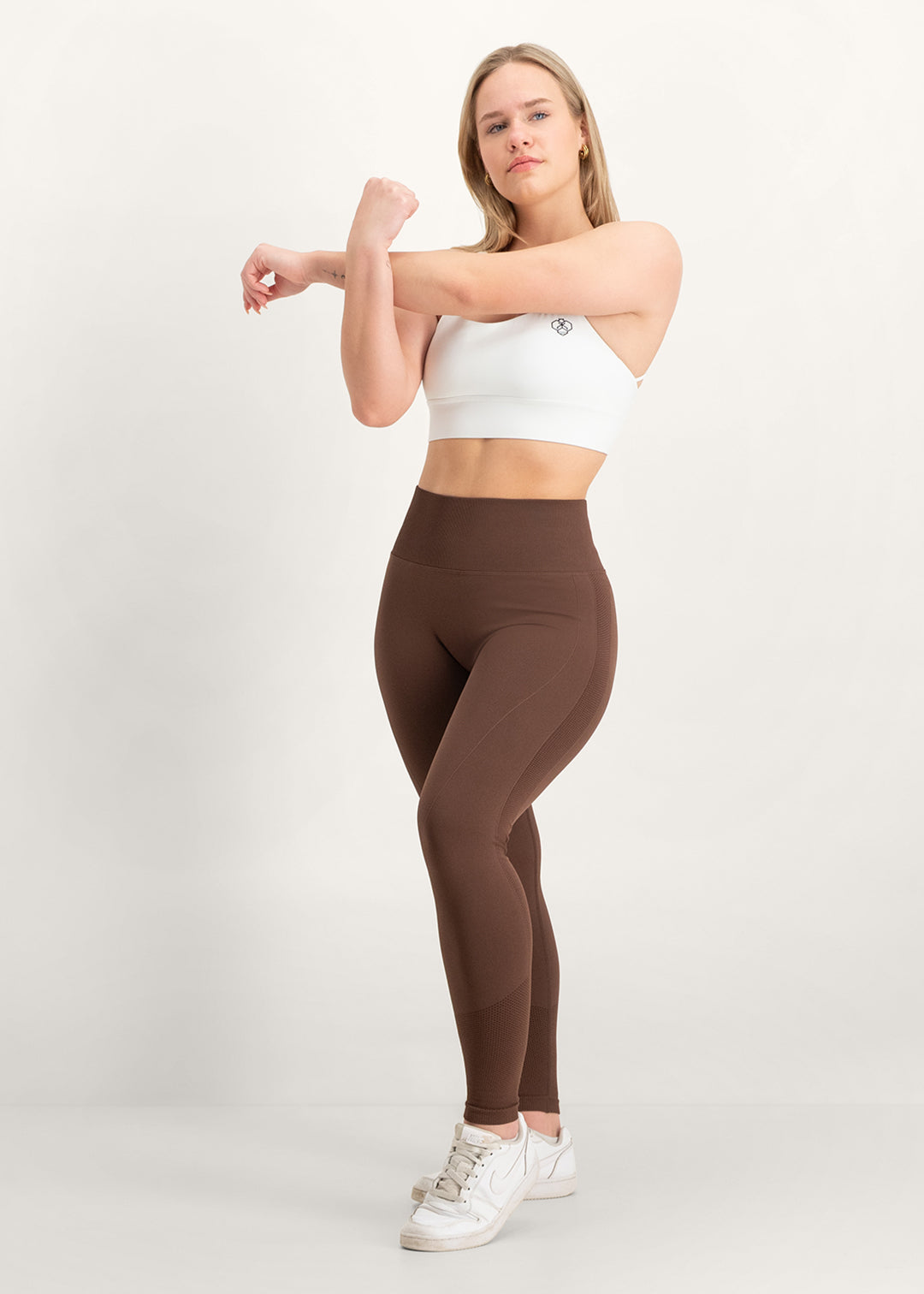 Fusion V2 - Scrunch Seamless Legging Walnut Brown