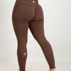 Fusion V2 - Scrunch Seamless Legging Walnut Brown